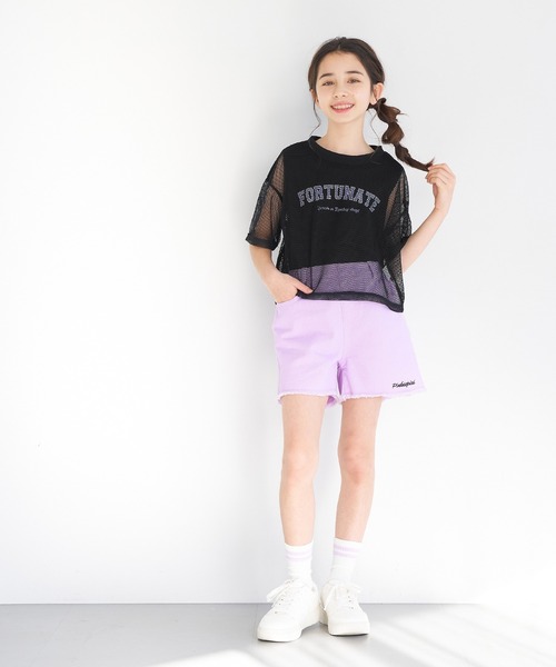 coca(coca)(コカ)の「キッズ メッシュトップス&タンクトップ 2点セット(Tシャツ/カットソー・キッズ・イエロー/ブラック・130/120/150/140)」の7枚目の写真