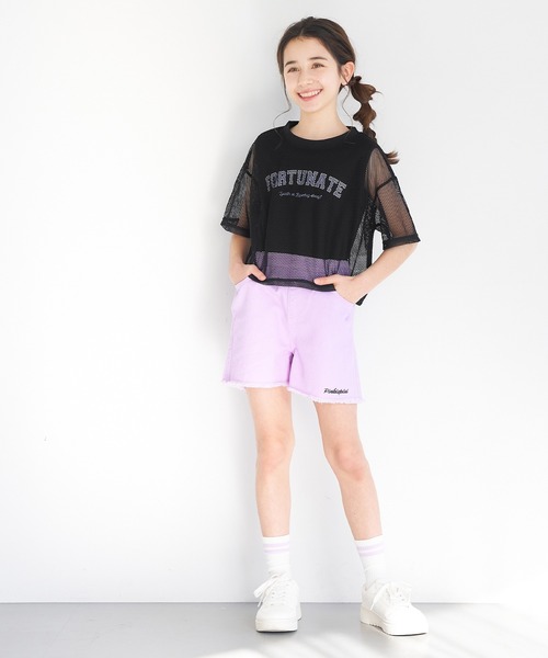 coca(coca)(コカ)の「キッズ メッシュトップス&タンクトップ 2点セット(Tシャツ/カットソー・キッズ・イエロー/ブラック・130/120/150/140)」の11枚目の写真