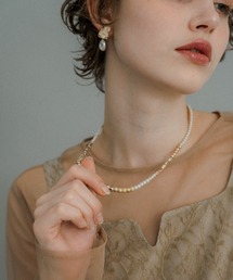 et.UNiVER（エトユニベール）の「Pebble Pearl  middle Necklace（ネックレス）」