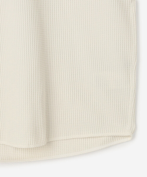 GOLDWIN（ゴールドウィン）の「Goldwin | ワッフルライト ロングスリーブTシャツ MEN（Tシャツ/カットソー・メンズ・アイボリー/ライトグリーン/グリーン・2/3）」の11枚目の写真