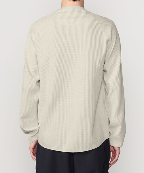 GOLDWIN（ゴールドウィン）の「Goldwin | ワッフルライト ロングスリーブTシャツ MEN（Tシャツ/カットソー・メンズ・アイボリー/ライトグリーン/グリーン・2/3）」の6枚目の写真