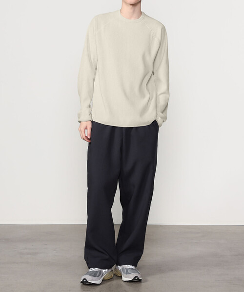 GOLDWIN（ゴールドウィン）の「Goldwin | ワッフルライト ロングスリーブTシャツ MEN（Tシャツ/カットソー・メンズ・アイボリー/ライトグリーン/グリーン・2/3）」の13枚目の写真