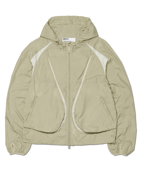 NOMANUAL(NOMANUAL)の「LIGHT SLASH JACKET - BEIGE(ナイロンジャケット・レディース・その他・SMALL/MEDIUM/LARGE/X-LARGE)」の15枚目の写真