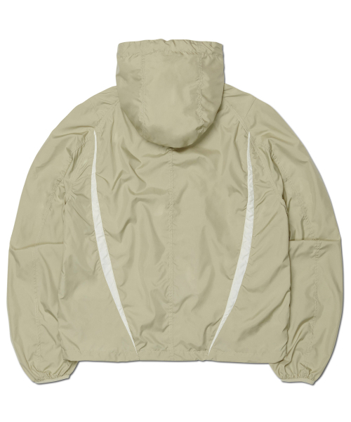 NOMANUAL(NOMANUAL)の「LIGHT SLASH JACKET - BEIGE(ナイロンジャケット・レディース・その他・SMALL/MEDIUM/LARGE/X-LARGE)」の16枚目の写真