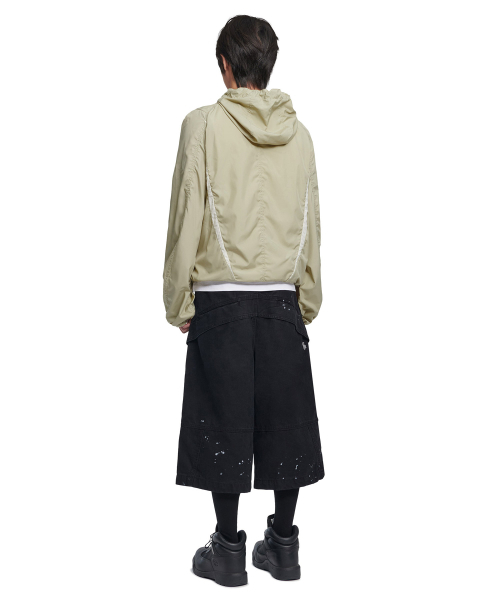 NOMANUAL(NOMANUAL)の「LIGHT SLASH JACKET - BEIGE(ナイロンジャケット・レディース・その他・SMALL/MEDIUM/LARGE/X-LARGE)」の18枚目の写真