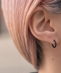 ARTIFICIAL SWEETENER（アーティフィシャル　スウィートナー）の「【 ARTIFICIAL SWEETENER 】 サージカル ステンレス フープ ピアス / 片耳用（ピアス（片耳用））」