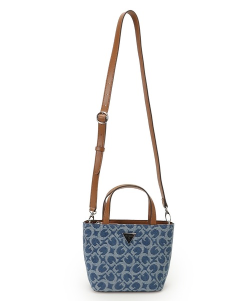 Guess（ゲス）の「WELLS Mini Tote（トートバッグ・レディース・インディゴブルー・ONE SIZE）」の4枚目の写真