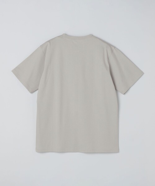 SHIPS Colors(シップス カラーズ)の「SHIPS Colors:〈抗菌防臭・接触冷感・UVカット〉シルケット コットン クルーネック T◇(Tシャツ/カットソー・メンズ・ライトホワイト/ベージュ/ネイビー/ブラック/グレー・X-LARGE/LARGE/MEDIUM/SMALL)」の12枚目の写真