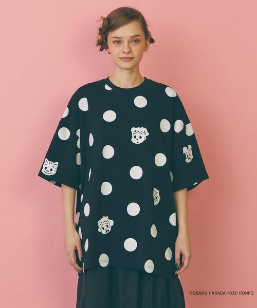 FRAPBOIS（フラボア）の「OSAMU GOODS BIG-T（Tシャツ/カットソー・レディース・ホワイト系その他/ドット・1）」の3枚目の写真