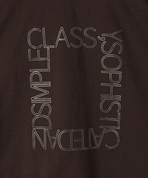 COMME CA（コムサ）の「スーピマコットンポンチ プルオーバー（Tシャツ/カットソー・レディース・ブラウン/ホワイト・9号/11号）」の19枚目の写真