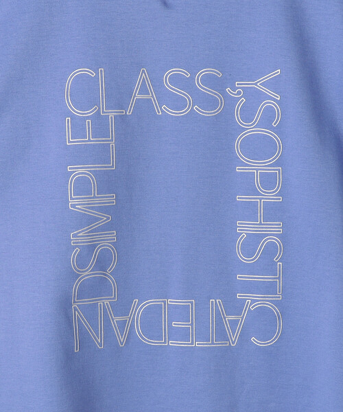 COMME CA（コムサ）の「スーピマコットンポンチ プルオーバー（Tシャツ/カットソー・レディース・ブラウン/ホワイト・9号/11号）」の21枚目の写真