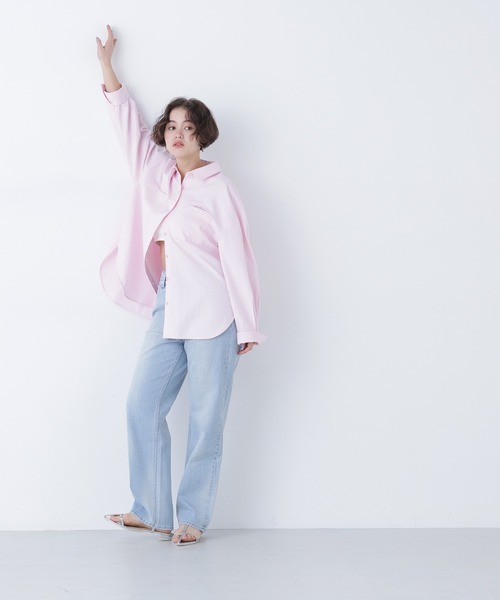 N.（N. Natural Beauty Basic）（エヌエヌナチュラルビューティーベーシック）の「【Healthy DENIM】ハイライズストレートデニムパンツ（デニムパンツ・レディース・ブルー系その他3/ブルー・MEDIUM/SMALL）」の5枚目の写真
