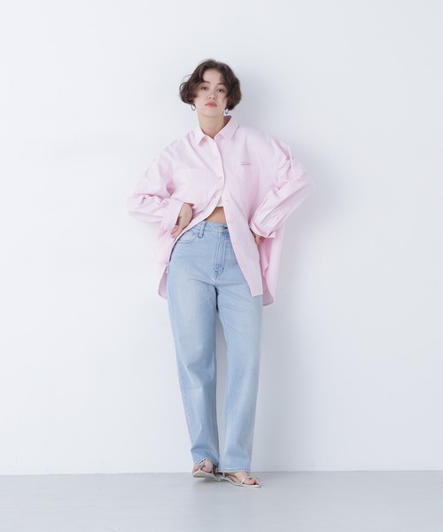 N.（N. Natural Beauty Basic）（エヌエヌナチュラルビューティーベーシック）の「【Healthy DENIM】ハイライズストレートデニムパンツ（デニムパンツ・レディース・ブルー系その他3/ブルー・MEDIUM/SMALL）」の6枚目の写真