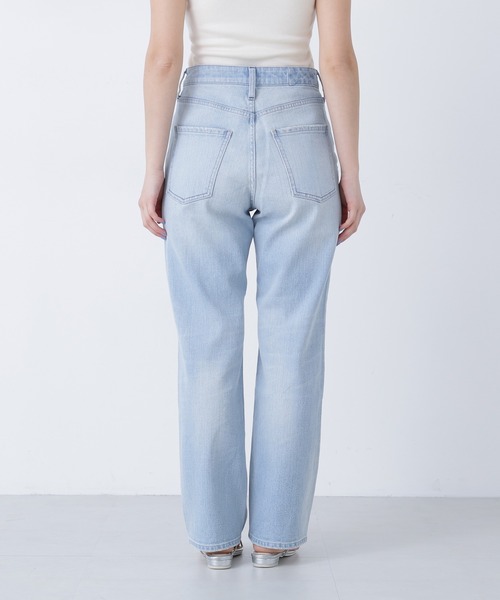 N.（N. Natural Beauty Basic）（エヌエヌナチュラルビューティーベーシック）の「【Healthy DENIM】ハイライズストレートデニムパンツ（デニムパンツ・レディース・ブルー系その他3/ブルー・MEDIUM/SMALL）」の10枚目の写真