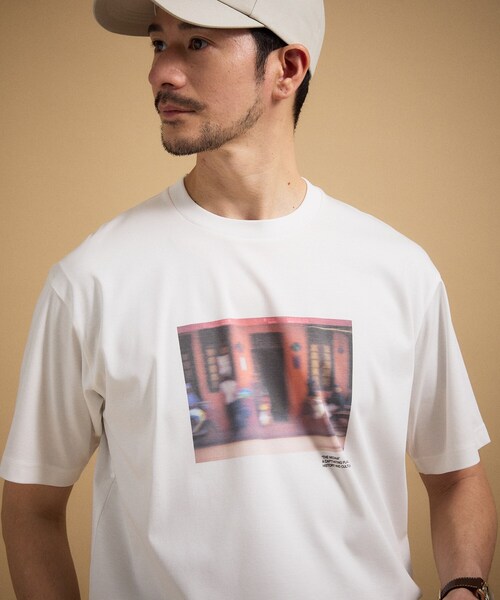 TAKEO KIKUCHI(タケオキクチ)の「マラケシュ フォト Tシャツ(Tシャツ/カットソー・メンズ・ホワイト系4/ホワイト/ホワイト系5・04/02/03)」の11枚目の写真