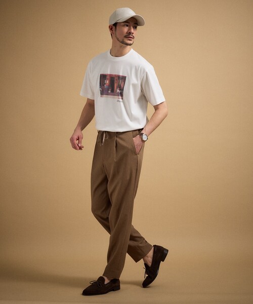 TAKEO KIKUCHI(タケオキクチ)の「マラケシュ フォト Tシャツ(Tシャツ/カットソー・メンズ・ホワイト系4/ホワイト/ホワイト系5・04/02/03)」の13枚目の写真