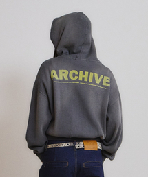 9999ARCHIVE（9999アーカイブ）の「Archive Waffle Hood Zip-Up（パーカー）」