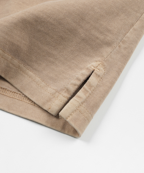 FRIZMWORKS（フリズムワークス）の「PIGMENT POCKET LONG SLEEVE TEE _ BEIGE（Tシャツ/カットソー・メンズ・その他・SMALL/MEDIUM/LARGE/X-LARGE）」の6枚目の写真