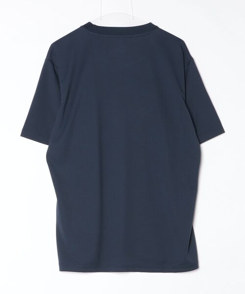 MoveSport（ムーブスポーツ）の「ムーブスポーツ  ワンポイントポロシャツ（Tシャツ/カットソー・メンズ・ホワイト/ブラック/ネイビー・M/L/LL/3L）」の4枚目の写真