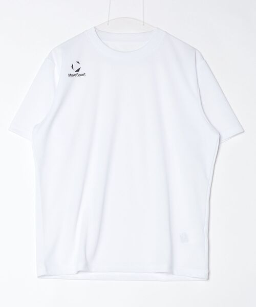 MoveSport（ムーブスポーツ）の「ムーブスポーツ  ワンポイントポロシャツ（Tシャツ/カットソー・メンズ・ホワイト/ブラック/ネイビー・M/L/LL/3L）」の8枚目の写真