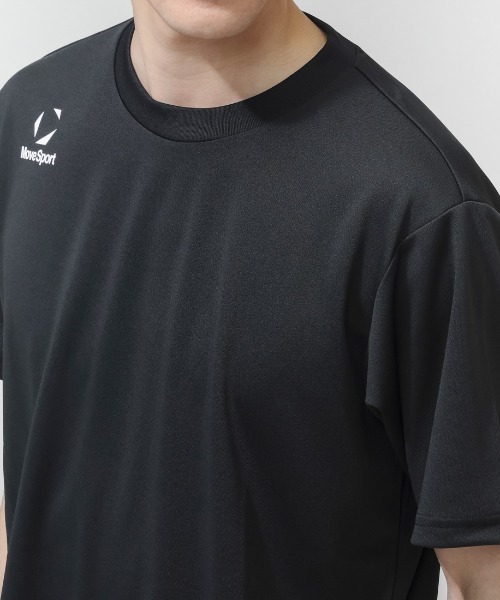 MoveSport（ムーブスポーツ）の「ムーブスポーツ  ワンポイントポロシャツ（Tシャツ/カットソー・メンズ・ホワイト/ブラック/ネイビー・M/L/LL/3L）」の14枚目の写真