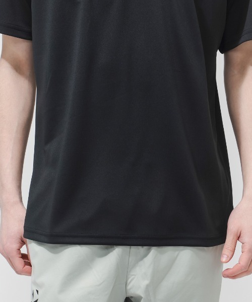 MoveSport（ムーブスポーツ）の「ムーブスポーツ  ワンポイントポロシャツ（Tシャツ/カットソー・メンズ・ホワイト/ブラック/ネイビー・M/L/LL/3L）」の6枚目の写真