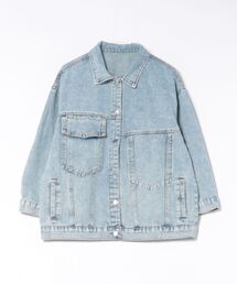 オーバーサイズ デニムジャケット
