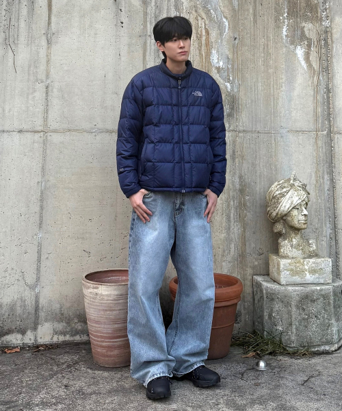 JUAN HOMME（ジュアンオム）の「リファインドワイドデニムパンツ（ビンテージダストブルー）（デニムパンツ・メンズ・その他・SMALL/MEDIUM/LARGE）」の10枚目の写真