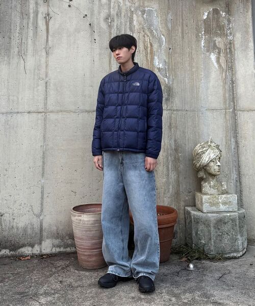 JUAN HOMME（ジュアンオム）の「リファインドワイドデニムパンツ（ビンテージダストブルー）（デニムパンツ・メンズ・その他・SMALL/MEDIUM/LARGE）」の22枚目の写真
