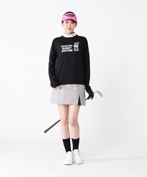 MASTER BUNNY EDITION(マスターバニーエディション)の「【SWAGGY BUNNY】クルーネックニットプルオーバー(ニット/セーター・レディース・ブラック/ホワイト・SMALL/LARGE/MEDIUM)」の12枚目の写真