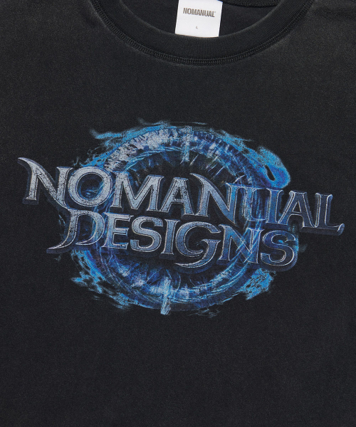 NOMANUAL(NOMANUAL)の「ARC CORE LONG SLEEVE TEE - WASHED BLACK(Tシャツ/カットソー・レディース・その他・LARGE/MEDIUM/X-LARGE/SMALL)」の6枚目の写真