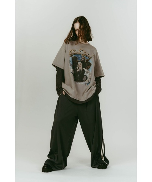 Knuth Marf(クヌースマーフ)の「AI future layered t-shirt(unisex)(Tシャツ/カットソー・レディース・ブラック/グレー/ベージュ・FREE)」の12枚目の写真