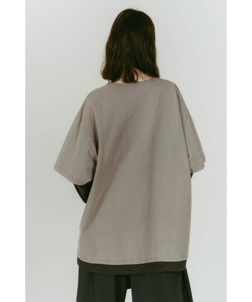 Knuth Marf(クヌースマーフ)の「AI future layered t-shirt(unisex)(Tシャツ/カットソー・レディース・ブラック/グレー/ベージュ・FREE)」の14枚目の写真