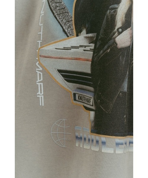 Knuth Marf(クヌースマーフ)の「AI future layered t-shirt(unisex)(Tシャツ/カットソー・レディース・ブラック/グレー/ベージュ・FREE)」の19枚目の写真