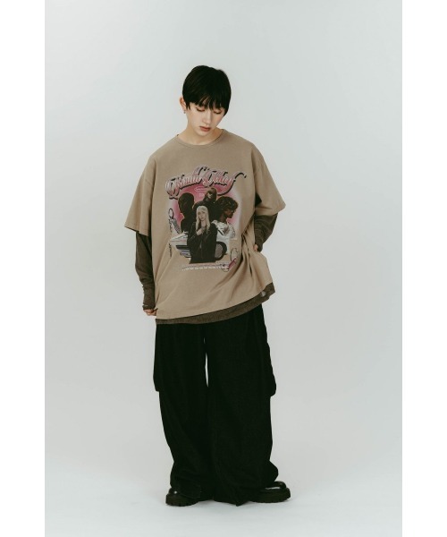 Knuth Marf(クヌースマーフ)の「AI future layered t-shirt(unisex)(Tシャツ/カットソー・レディース・ブラック/グレー/ベージュ・FREE)」の22枚目の写真