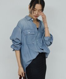 GALLARDAGALANTE | 【驚くほど軽い！】シアーデニムシャツ(シャツ/ブラウス)