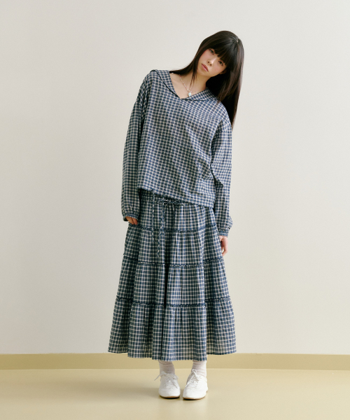 FUN FROM FUN(ファンフロムファン)の「Afternoon Sailor Blouse, Navy(シャツ/ブラウス・レディース・その他・OS)」の5枚目の写真