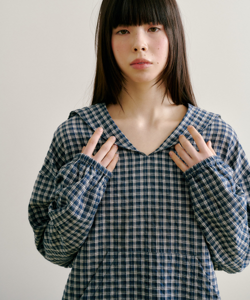 FUN FROM FUN(ファンフロムファン)の「Afternoon Sailor Blouse, Navy(シャツ/ブラウス・レディース・その他・OS)」の8枚目の写真