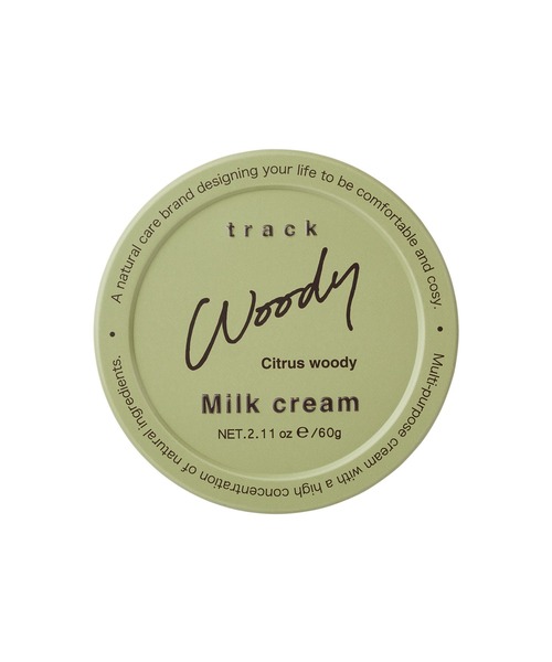 track（トラック）の「track ミルククリーム（ヘアオイル/ヘアミルク・レディース・NO.3/Woody/Flower・ONE SIZE）」の2枚目の写真