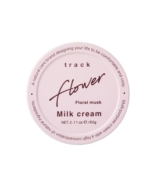 track（トラック）の「track ミルククリーム（ヘアオイル/ヘアミルク・レディース・NO.3/Woody/Flower・ONE SIZE）」の3枚目の写真