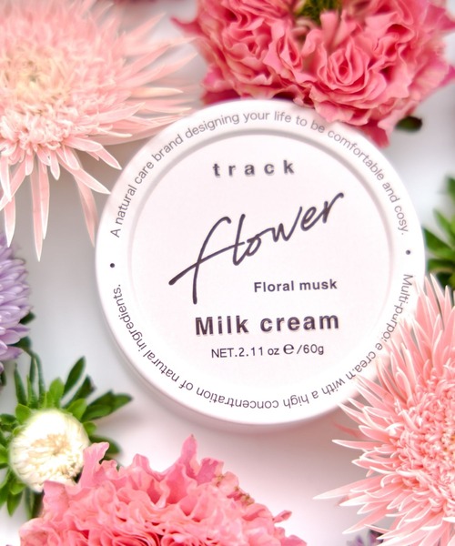 track（トラック）の「track ミルククリーム（ヘアオイル/ヘアミルク・レディース・NO.3/Woody/Flower・ONE SIZE）」の9枚目の写真