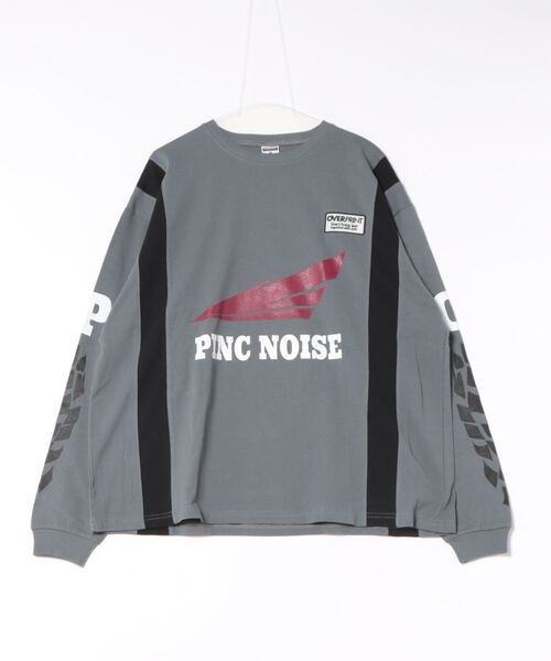 overprint/オーバープリント/OP FLAG L/S Tee PINC NOISE