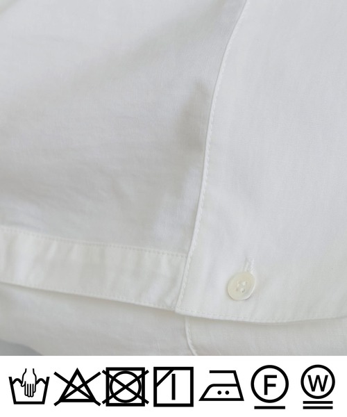 PICCIN(ピッチン)の「オーバーシャツ(シャツ/ブラウス・レディース・ブラック/オフホワイト・M)」の21枚目の写真