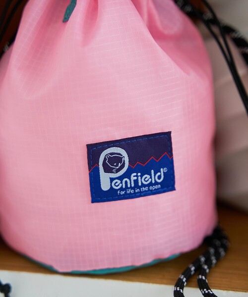 coen(コーエン)の「【PenField(ペンフィールド)別注】ドロストミニショルダーバッグ(ショルダーバッグ・レディース・ブラック/ピンク/イエロー/パープル・FREE)」の6枚目の写真
