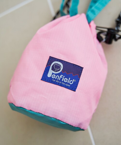 coen(コーエン)の「【PenField(ペンフィールド)別注】ドロストミニショルダーバッグ(ショルダーバッグ・レディース・ブラック/ピンク/イエロー/パープル・FREE)」の8枚目の写真