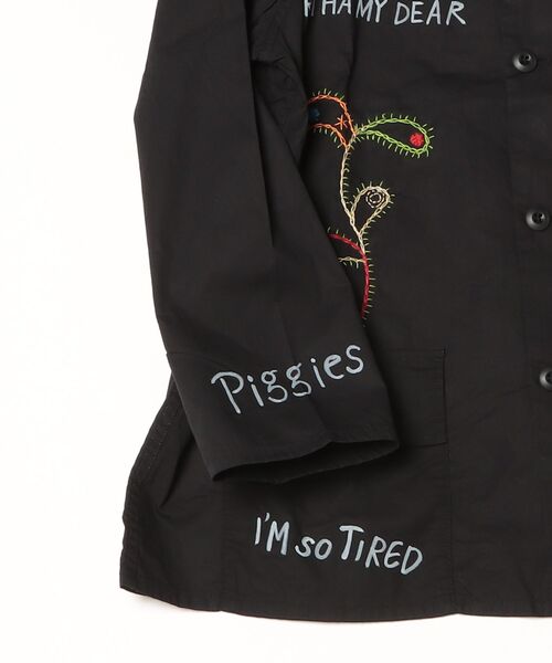 THRIFTY LOOK(スリフティールック)の「THRIFTY LOOK / スリフティールック MEMORIAL ACTIVE COVERALL メモリアルジャケット カバーオール(ミリタリージャケット・メンズ・ブラック・SMALL/MEDIUM/LARGE)」の5枚目の写真