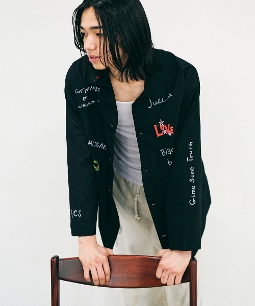 THRIFTY LOOK(スリフティールック)の「THRIFTY LOOK / スリフティールック MEMORIAL ACTIVE COVERALL メモリアルジャケット カバーオール(ミリタリージャケット・メンズ・ブラック・SMALL/MEDIUM/LARGE)」の1枚目の写真