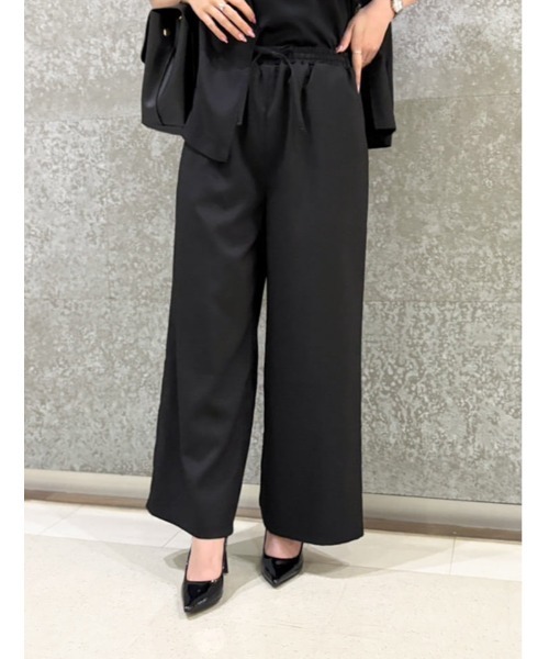 fifth（フィフス）の「【2点セット】シングルジャケット×パンツセットアップ（セットアップ・レディース・ライトベージュ/ブラック/ストライプ/ブルー・XS/M）」の14枚目の写真