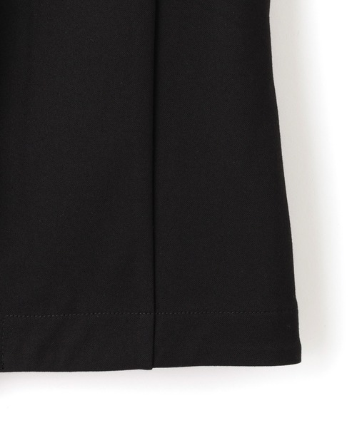 ADAM ET ROPE'（アダムエロペ）の「【WEB限定】・【定番】ラッフルコンビスリーブレストップス（Tシャツ/カットソー・レディース・ブラック/ブラック系その他2/ホワイト・FREE）」の5枚目の写真