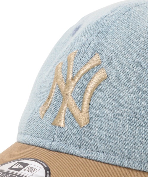 NEW ERA(ニューエラ)の「ニューエラキッズキャップ YOUTH9TWENTY ツートーンMLB ONSPOTZ別注(キャップ・キッズ・ホワイト/ブルー/ブルー系その他/ストーン・52-56cm)」の5枚目の写真